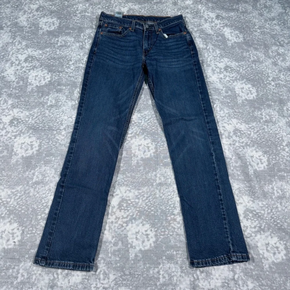 Levi's 514 Straight Fit Jeans Mens 29x32 Blue Medium Wash Denim 00514-1592